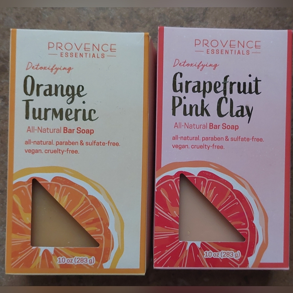 All Natural Soap 🧼 Detoxifying Orange Turmeric & Grapefruit Pink Clay